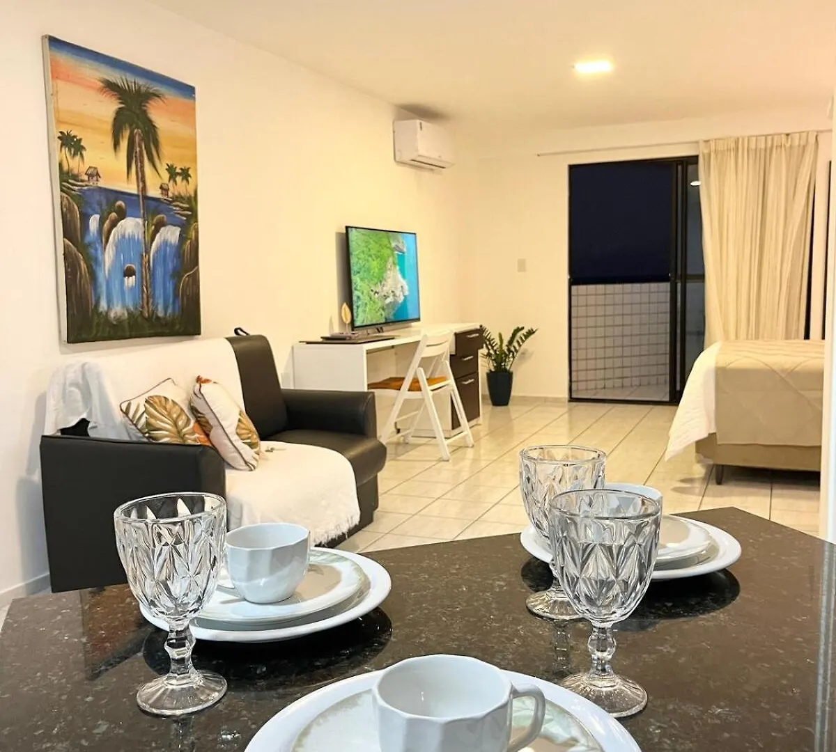 Porto Ponta Negra - Apartamento Equipado E Com Vista Para O Mar Na Melhor Localizacao De Ponta Negra Natal Lejlighed